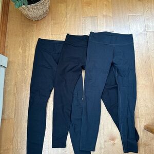BUNDLE Pact Black Leggings Trio